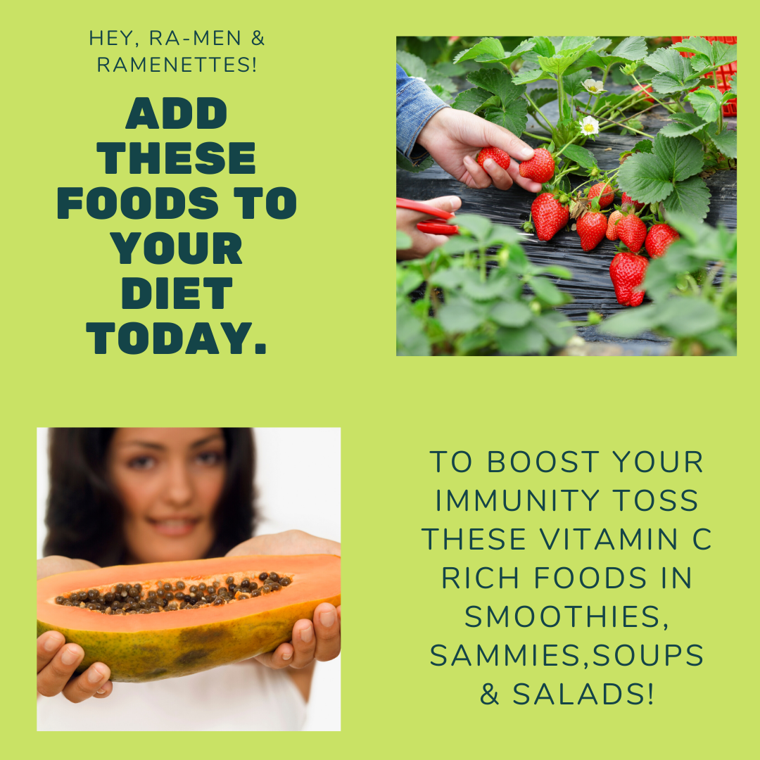 Add Vitamin C Rich Foods to Boost&nbsp;Immunity.