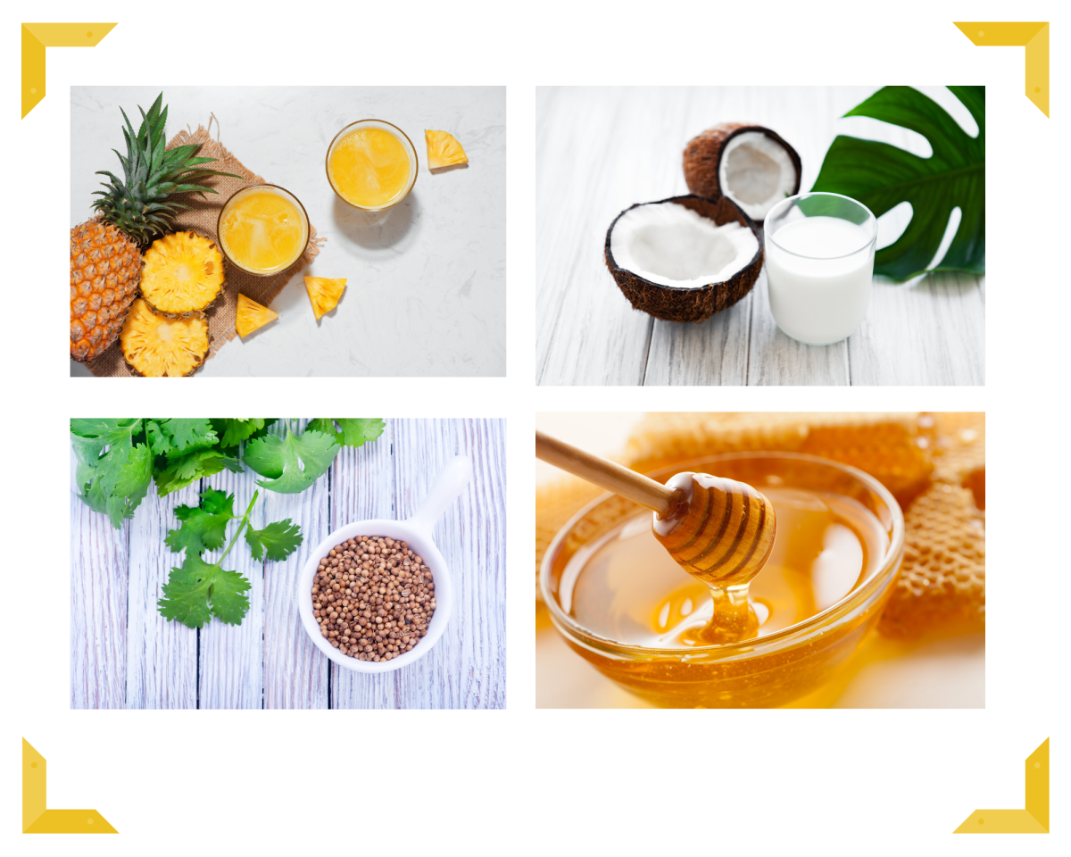 Simple Summertime Pineapple Mask For Smoother, Glowing&nbsp;Skin.